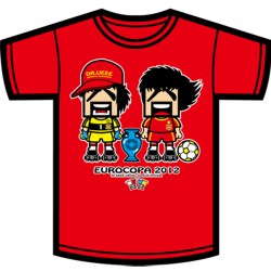 Camiseta Eurocopa Oliver y Benji