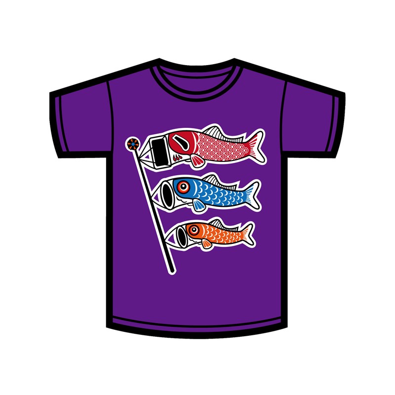 camiseta koinobori