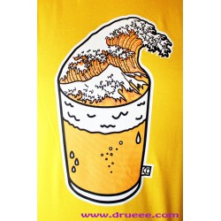 Beer tsunami tshirt