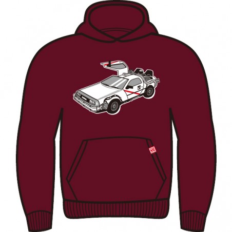 Hoodie delorean back to future Madrid taxi